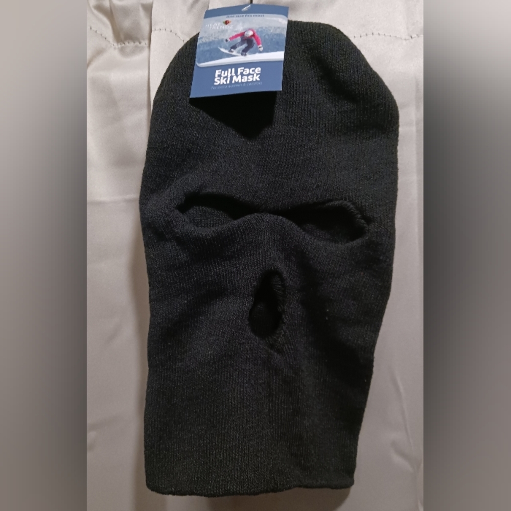 Black Full Face Ski Mask